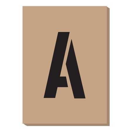 Hy-Ko 10In Stencil, 3PK A10692